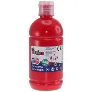 Tempera rossa da 500 ml