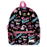 Tesoro: Zaino mini nero-rosa Girl Power