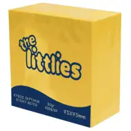 The Littlies: Blocco note giallo da 400 fogli, 75x75 mm