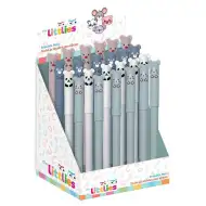 The Littlies: Penna a sfera cancellabile con simpatici animali, diversi modelli, 1 pezzo