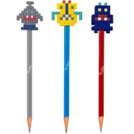 The Littlies Space Intruders matita con gomma in diverse varianti
