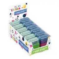 The Littlies: temperamatite a 2 fori con gomma in diverse varianti