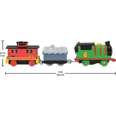 Thomas e i suoi amici: Set di gioco motorizzato Percy - Mattel immagine 3