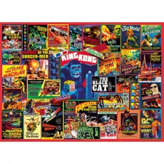 Thriller classici HQC puzzle 1000 pezzi - Clementoni immagine 2