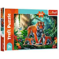 Tigri nella giungla puzzle da 200 pezzi - Trefl