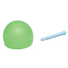 Tiny Glowzilla Wubble palla di bolle al neon luminosa verde 30cm immagine 3