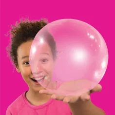 Tiny Wubble palla di bolle rosa 30 cm immagine 2