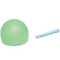 Tiny Wubble palla di bolle verde che si illumina al buio 30cm immagine 3