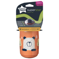 Tommee Tippee: Bicchiere con orso Superstar rosso 390 ml (12 mesi+)