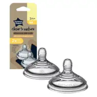 Tommee Tippee: Succhietto anti-colica a flusso medio (3 mesi+) 2 pezzi