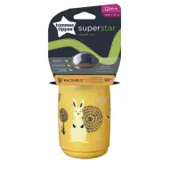 Tommee Tippee: Superstar bicchiere con coniglietto, colore giallo, 390 ml (12 mesi+)