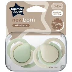 Tommee Tippee: ciuccio Newborn per neonati, set da 2 pezzi in diverse varianti (0–2 mesi)
