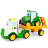 Tomy: Set da fattoria John Deere con trattore, luci e suoni