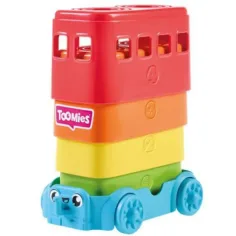 Tomy: Toomies - Set di gioco autobus a due piani con uova cucù immagine 3