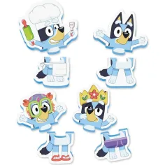 Tomy Toomies: Puzzle da bagno Bluey con 4 figurine immagine 2
