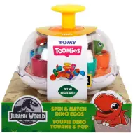 Toomies: Set di gioco uova di dinosauro rotanti Jurassic World