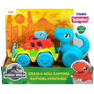 Toomies: Set di gioco veicolo dinosauro Jurassic World