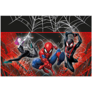 Tovaglia di plastica Spider-Man e la sua squadra 120 x 180 cm