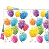 Tovaglietta in plastica con palloncini scintillanti 120x180cm