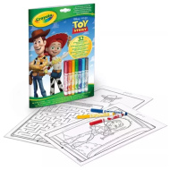 Toy Story 5: Libro da colorare e quaderno di attività con pennarelli inclusi