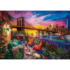 Tramonto a Manhattan HQC puzzle 3000 pezzi - Clementoni immagine 2