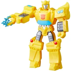 Transformers: Cybertron Battlers - Figura robotica di Bumblebee - Hasbro immagine 2