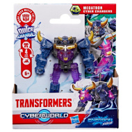 Transformers Cyberworld Cyber Changers: Megatron, figura robot trasformabile - Hasbro