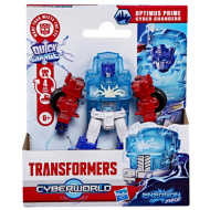 Transformers Cyberworld Cyber Changers: Optimus Prime figura robot trasformabile - Hasbro