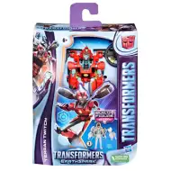 Transformers: EarthSpark Deluxe Terran Twitch action figure trasformabile - Hasbro