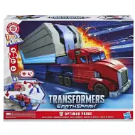 Transformers Earthspark: Optimus Prime Battle Trailer set di gioco - Hasbro
