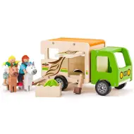Trasportatore di cavalli in legno con accessori - Woodyland