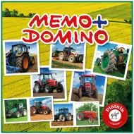 Trattori Memo - Gioco da tavolo Domino - Piatnik