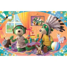 Treflikow Divertiamoci insieme puzzle Maxi da 24 pezzi - Trefl immagine 2