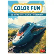 Treni e aerei libro da colorare - Trefl