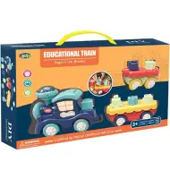 Trenino ad incastro con luci e suoni 37,5 cm