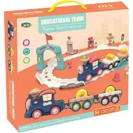 Treno giocattolo con luci e suoni 45 cm