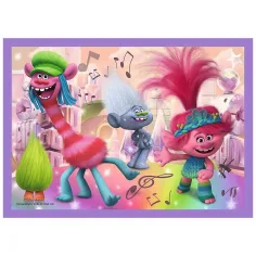 Trolls 3: Set di puzzle 4 in 1 - Trefl immagine 3