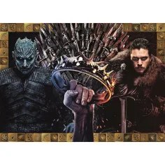 Trono di Spade: Puzzle da 1000 pezzi Casa Stark - Clementoni immagine 2