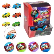 Turbo Racers auto da corsa sorpresa uovo 1 pezzo