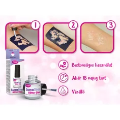 TyToo: LunaStar tatuaggi temporanei con colla, 5 ml immagine 2