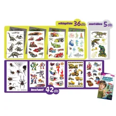 TyToo: Set di Tatuaggi Adesivi Collezione Cool Kids immagine 2