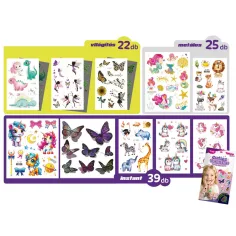 TyToo: Set di Tatuaggi Adesivi Cuties & Beauties immagine 2