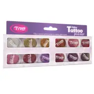 TyToo: Set di glitter in tonalità calde 12x2,5ml