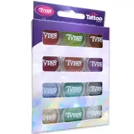 TyToo: Set di glitter multicolore assortito 12x2,5 ml