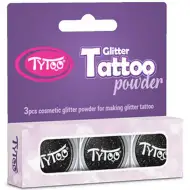 TyToo: Set di glitter nero 3x2,5ml