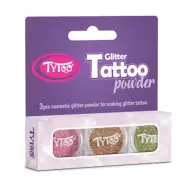 TyToo: Set di glitter rosa, oro e champagne 3x2,5ml