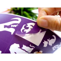 TyToo: Set di stencil per tatuaggi glitterati cani e gatti, 27 pezzi immagine 2