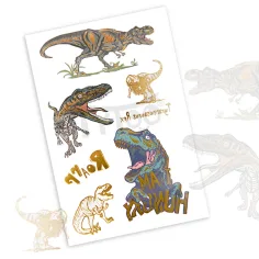 TyToo: Tatuaggio adesivo con dinosauro T-rex immagine 2
