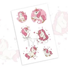 TyToo: Tatuaggio adesivo con unicorno immagine 2