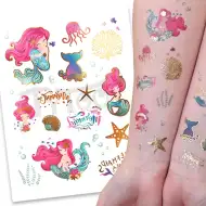 TyToo: Tatuaggio adesivo sirena